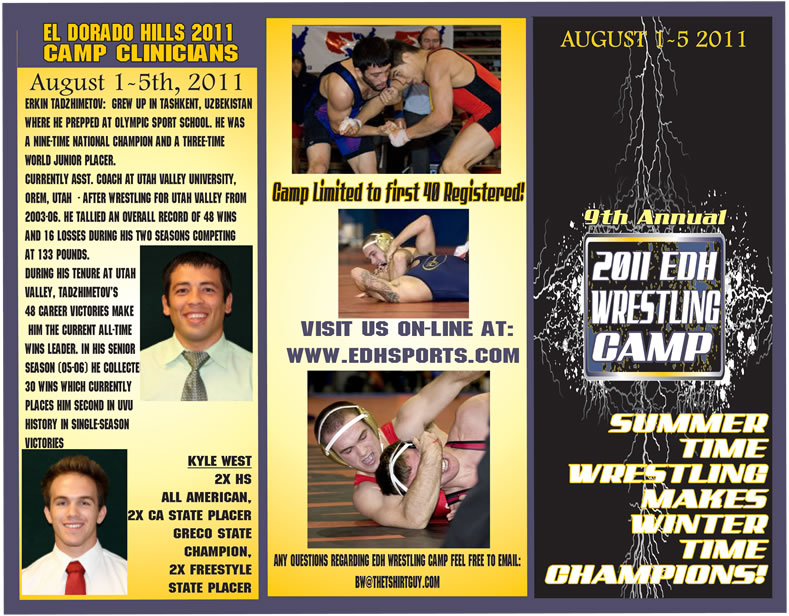 El Dorado Hills Wrestling Camp